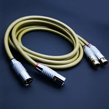 ПАРА гибридных HI-END Посеребренных XLR-балансных кабелей Van den Hul M.C D102MKIII Hi-FI XLR от мужчины к женщине Аудиокабель