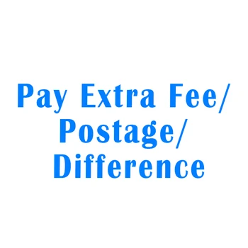 Оплачивайте дополнительную плату / почтовые расходы / разницу