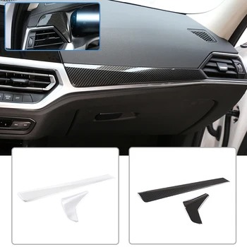 LHD 2 Предмета, АБС-Карбоновое волокно Для BMW G20 G28 3 Серии 2020, отделка приборной панели автомобиля, Аксессуары для Левостороннего водителя