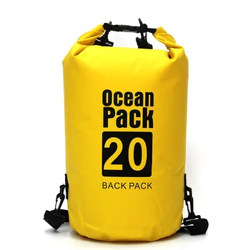 Водонепроницаемая сумка-ведро на одно плечо, Дрейфующая сумка, Водонепроницаемые пляжные сумки, Плавающая сухая сумка для плавания, Походный рюкзак