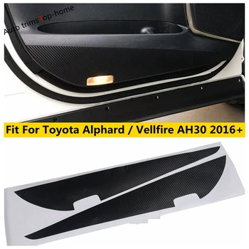 Аксессуары Для Toyota Alphard/Vellfire AH30 2016-2020 Внутренняя Дверь Автомобиля Противоударная Накладка Боковая Кромка Защитная Пленка Отделка Крышки