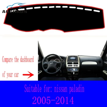 для Nissan paladin 2005 2006 2007 2008 2009 2010 2011 2012 2013 2014 Солнцезащитная прокладка на приборной панели автомобиля, изоляционная прокладка, автомобильные аксессуары