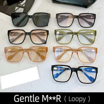 Женские солнцезащитные очки Loopy Gentle MxxR, мужские очки, Винтажные Роскошные Брендовые товары, Дизайнерские Летние Uv400, модные Monst Корейские