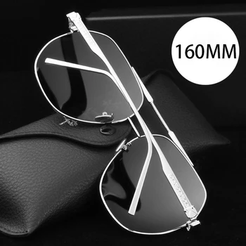 Негабаритные поляризованные солнцезащитные очки для мужчин и женщин 160 мм, солнцезащитные очки с большим полигоном, солнцезащитные очки для мужчин, брендовые дизайнерские солнцезащитные очки для вождения UV400