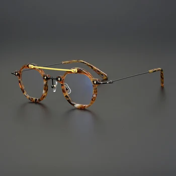 Высококачественная Винтажная оправа для очков Для мужчин И женщин, индивидуальность цвета, Авангардные оптические очки для чтения, очки для близорукости, пресбиопии