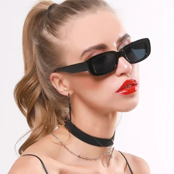 2023 Новые Ретро Маленькие солнцезащитные очки Мужская и женская мода Модные Винтажные Популярные солнцезащитные очки в квадратной оправе с защитой от ультрафиолета