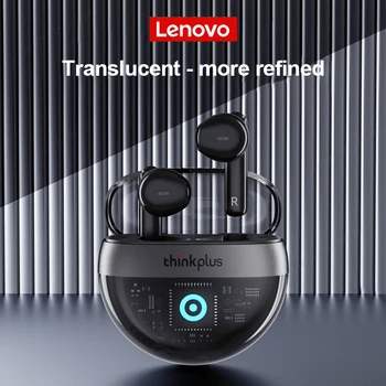 Оригинальные наушники Lenovo T40 TWS 5.2 Bluetooth, беспроводные наушники, спортивные наушники с шумоподавлением, чехол для зарядки 350 мАч с микрофоном