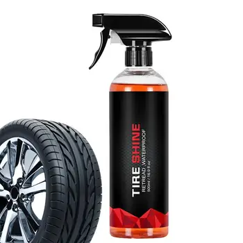 Спрей для шиномонтажа 500 мл Сверхмощный Очиститель автомобильных колес Extreme Tire Shine Spray Восстанавливающее средство для автомойки Аксессуары для шиномонтажа