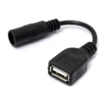 USB-кабель-адаптер 5,5 2,1 мм постоянного тока Кабель Питания для мобильных телефонов и планшетов USB-кабель постоянного тока 5,5 2,1 мм