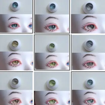 Кукольные глаза BJD из смолы 12/14/16/18 мм, Аксессуары для куклы с глазным яблоком Ручной работы 
