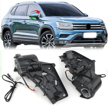 Автомобильное складное электрическое боковое зеркало, вращающийся набор для Volkswagen VW Passat 2019, 2 шт.