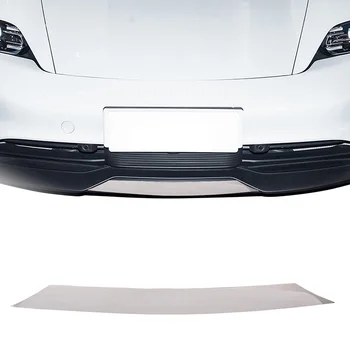 Для Porsche Taycan 2019-2022 Яркий Свет из Нержавеющей Стали, Защитная крышка передней лопаты Автомобиля, Наклейка для отделки, автомобильные Аксессуары