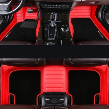 Высококачественный Индивидуальный однослойный и двухслойный съемный автомобильный коврик в полоску для GMC Sierra 1500 2500 3500 Terrain