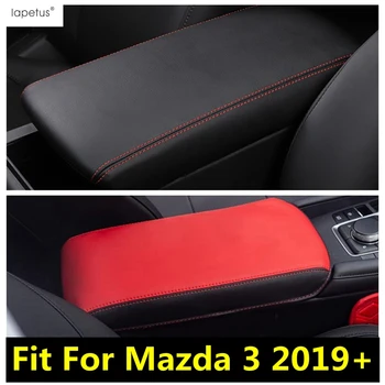Автомобильные Аксессуары Для Mazda 3 2019-2022, Центральная консоль, Подлокотник, ящик для хранения, Коврик, Защитный Декор, чехол, Комплект для интерьера из Искусственной кожи