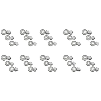 30x Сменные лезвия Для Электробритвы Запасные лезвия Триммер для носа, Триммер для Висков, Электрический станок для Бритья, Бритва