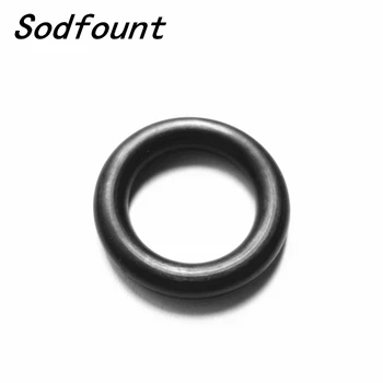 50 шт Черное нитриловое резиновое уплотнительное кольцо, Втулки, Уплотнение 20 мм x 25 мм x 2,5 мм