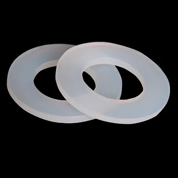 2 шт. Толщина 2,5 мм Силиконовая прокладка Плоская прокладка Уплотнительное кольцо Шайба для внутреннего диаметра 20 25 32 40 50 мм Фитинги