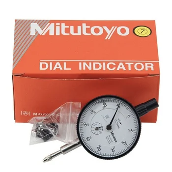 Mitutoyo 2046S Стандартный плунжерный стрелочный индикатор, калибр 10 мм, Контрольная проверка