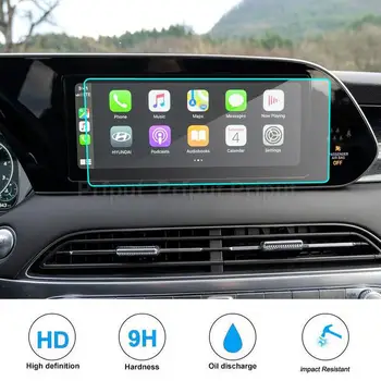 Защитная пленка из закаленного стекла и стали для Hyundai Palisade 10,25 дюймов 2022, автомобильный информационно-развлекательный GPS-навигационный дисплей