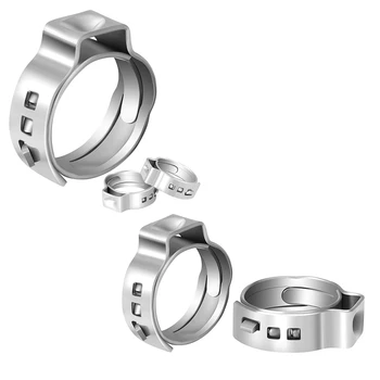 100 шт зажимных колец Pex Cinch из высококачественной нержавеющей стали 304, обжимные кольца Pex 3/4 дюйма
