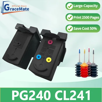 PG240 CL241 Восстановленный чернильный картридж, совместимый для принтера canon pixma cartridge MX372 MX432 MX512 MG2120 MG3120 MG3220