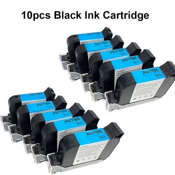 10шт 12,7 мм быстросохнущий Картридж с чернилами на основе Эко-растворителя Fast Dry Для Ручного струйного принтера Без шифрования TIJ Printer #R10