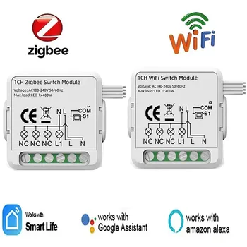 Модуль интеллектуального выключателя Tuya Wifi/ ZigBee 