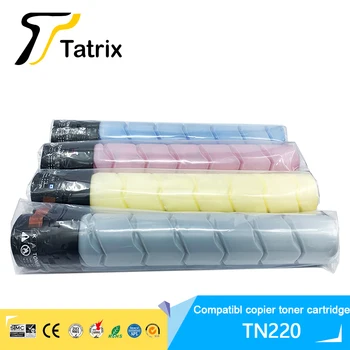 Tatrix Совместимый тонер-картридж для копировального аппарата tn220 tn-220 TN220 для Konica Minolta Bizhub C221 C281 ADC223 ADC283 принтер