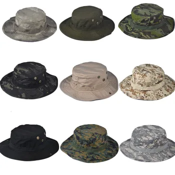 Армейская Камуфляжная шляпа, Утолщенная Военная Тактическая Кепка, Охотничья Походная Шляпа Для Скалолазания, 17 цветов