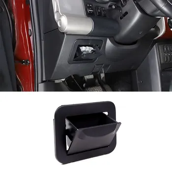 Для Toyota FJ Cruiser 2007-2021 Коробка для хранения предохранителей на приборной панели автомобиля, ABS, черные Аксессуары для хранения в салоне