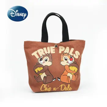 Оригинальная Новая Женская сумка Disney's, Роскошная Брендовая Женская сумка, Мультяшная сумка для Бенто Большой Емкости, Многофункциональная Сумка Для Хранения