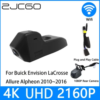 ZJCGO Dash Cam 4K UHD 2160P Автомобильный Видеорегистратор DVR Ночного Видения для Парковки Buick Envision LaCrosse Allure Alpheon 2010 ~ 2016