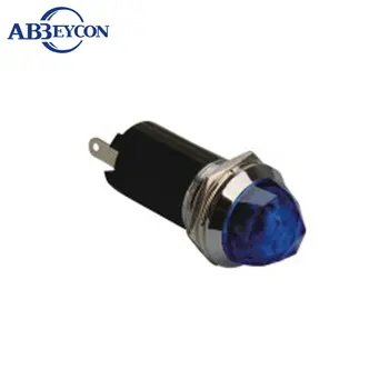 ZS56 16 мм синяя цветная головка 2pin AH16-HZ индикаторная лампа 220 В 24 Вольта светодиодные индикаторные лампы