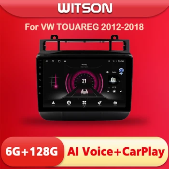 WITSON 9 дюймов Android 12 AI ГОЛОСОВОЕ Автомобильное Радио Для VW TOUAREG 2012-2018 Carplay GPS Navi Авто Стерео Мультимедиа