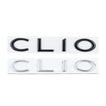 3D Металлическая эмблема, значки, наклейки на задний багажник, маркировка CLIO Подходит для Renault, Модифицированная наклейка на кузов с металлическими наклейками CLIO на хвост