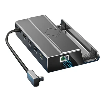 Для Satechi Type C Nvme концентратор Паровая док-станция USB C 4K 60Hz