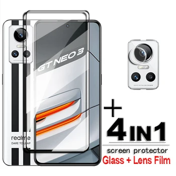 Для Realme GT Neo3 5G Закаленное стекло 6,7 дюймов 2.5 D Защитная пленка для экрана с Полным покрытием Realme GT Neo3 Стекло Для GT Neo 3T 3 2 Пленка для объектива