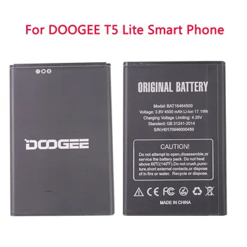 Замена Батареи DOOGEE T5 BAT16464500 4500mAh Литий-ионный Резервный Аккумулятор Большой Емкости Для Смартфона DOOGEE T5 Lite