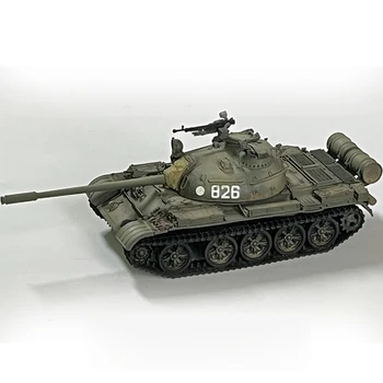 Масштабная модель Советского танка Т-55 в масштабе 1: 72, основной боевой танк, Бронетранспортер, коллекция игрушек из полимерного сплава, украшение дисплея для взрослых