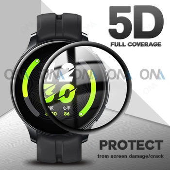 Защитная пленка 5D Для экрана Realme Watch T1 2 Pro S Pro С Защитным Мягким Стеклянным Покрытием Smart Watch, Устойчивым К царапинам Accessoriesr