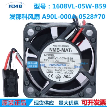 NMB-MAT 1608VL-05W-B59 BQ1 DC 24V 0.09A 40x40x20 мм 3-Проводной Серверный Вентилятор Охлаждения