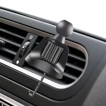 Автомобильный держатель для мобильного телефона, выдвижное крепление для автомобильного телефона, универсальная подставка для телефона с вращением на 360 градусов, вентиляционное отверстие для автомобилей