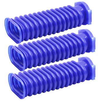 3 упаковки Барабанных всасывающих шлангов синего цвета для запасных частей пылесоса Dyson V6 V7 V8 V10 V11