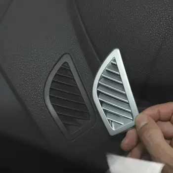 Для BMW 2 Серии F22 F23 2014-2019 Автомобильный стайлинг ABS Внутренняя Приборная панель Автомобиля Боковой Воздуховыпуск Вентиляционная Рамка Крышка Отделка Автомобильные Аксессуары