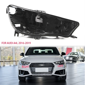 Для Audi A4L 2016-2019 Корпус фары A4L 8 Вт Ксеноновая Коробка Корпус Лампы Пластиковая основа Корпуса фары