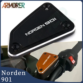 Аксессуары для мотоциклов Алюминиевая Крышка бака тормозной жидкости с ЧПУ Для Norden 901 Norden901 Крышка резервуара для жидкости 2022 2023