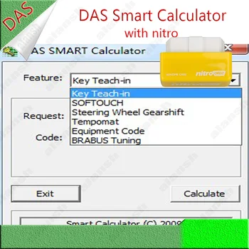 Интеллектуальный калькулятор DAS Работал для программного обеспечения XENTRY до 2015 года