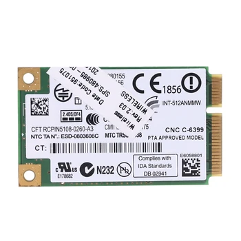 WiFi Link 5100 AGN 300M Беспроводная карта 2,4 G и 5G Двухдиапазонная Mini PCI-E Интерфейсная веб-карта для CQ40 CQ45 6520S 6530S 8730W 6930P