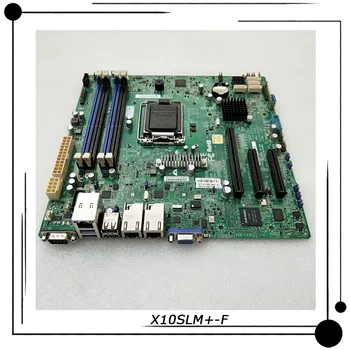 Для Supermicro Серверная Материнская плата microATX X10SLM +-F 1150 Intel C224 Поддержка E3-1200 v3/v4 DDR3 PCI-E 3.0 100% Протестировано Быстрая доставка