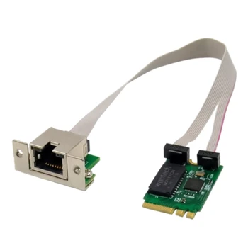 M.2 A + E 2,5 G Ethernet Адаптер 2,5 G/1G/100M Многогигабитная сетевая карта M.2 8125B COM